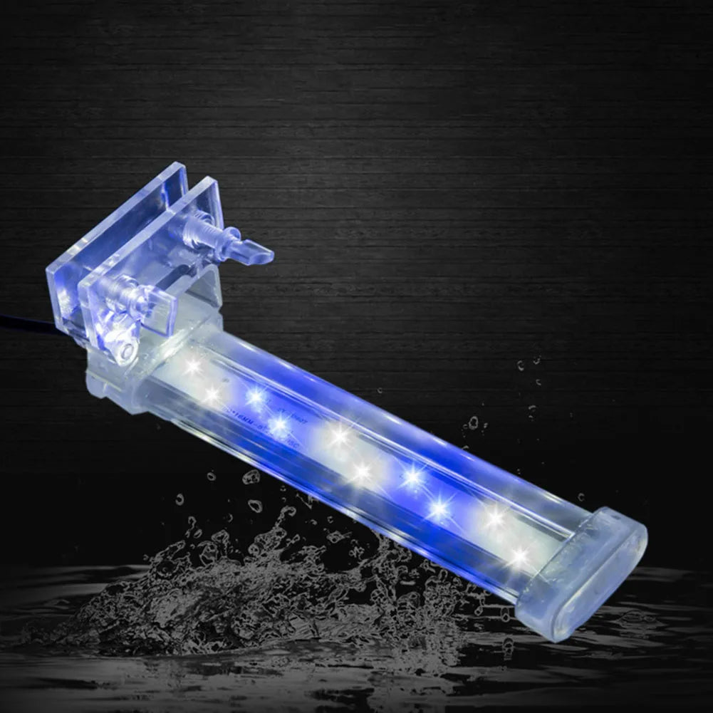 HOT SALE New Arrival LED Aquarium Aquaticed Plant Light Clip On Fish Tank Weed Corales Clamp Lamp Wholesale Dropshipping