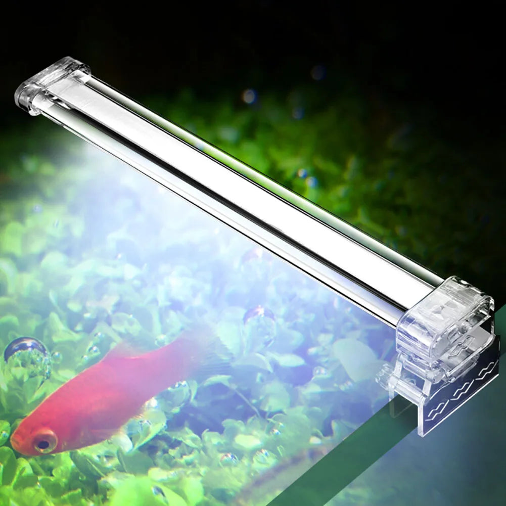 HOT SALE New Arrival LED Aquarium Aquaticed Plant Light Clip On Fish Tank Weed Corales Clamp Lamp Wholesale Dropshipping