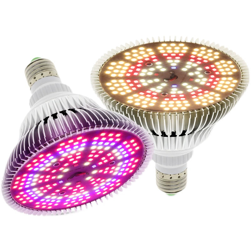 Full Spectrum LED Plant Growth Bulb E27 Flower Succulent Colored Anti-Evil Indoor Imitation Sun Fill Light Clip