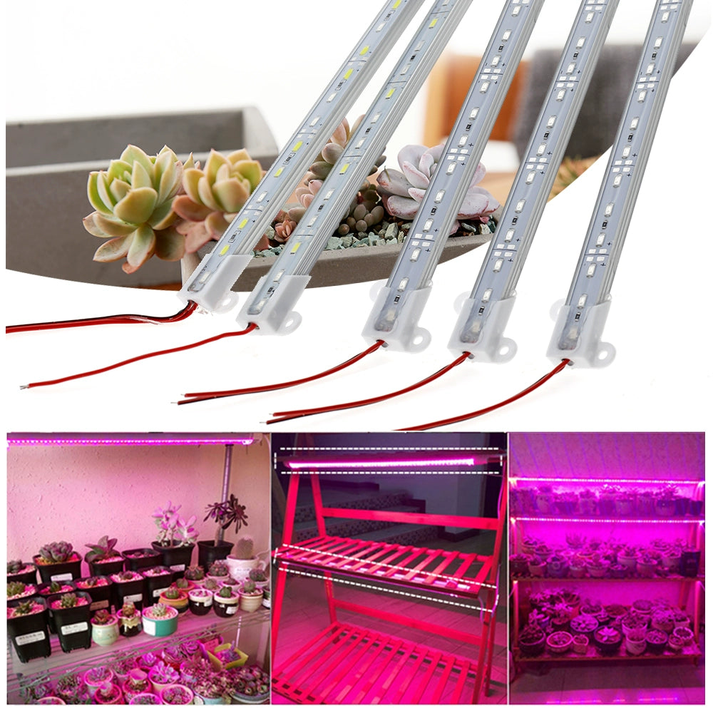 LED Plant Growth Lamp Full Spectrum Vegetable Seedling Slurperon Succulent Coloring Plant Fill Light Hard Light Bar 12V