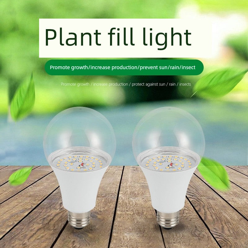 LED Plant Lamp Anti-Sunlight Dragon Fruit Chrysanthemum Strawberry Seedling Orchid Flower Green Plant Fill Light Chinese Rose Moss